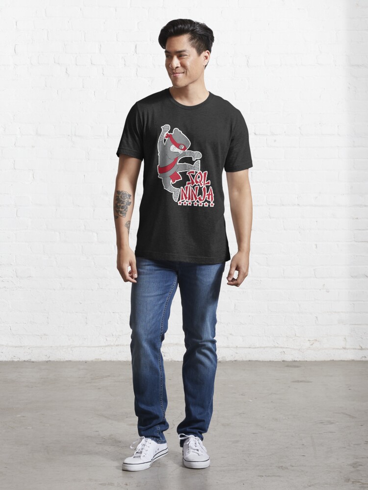 Alternate view of SQL Ninja Essential T-Shirt