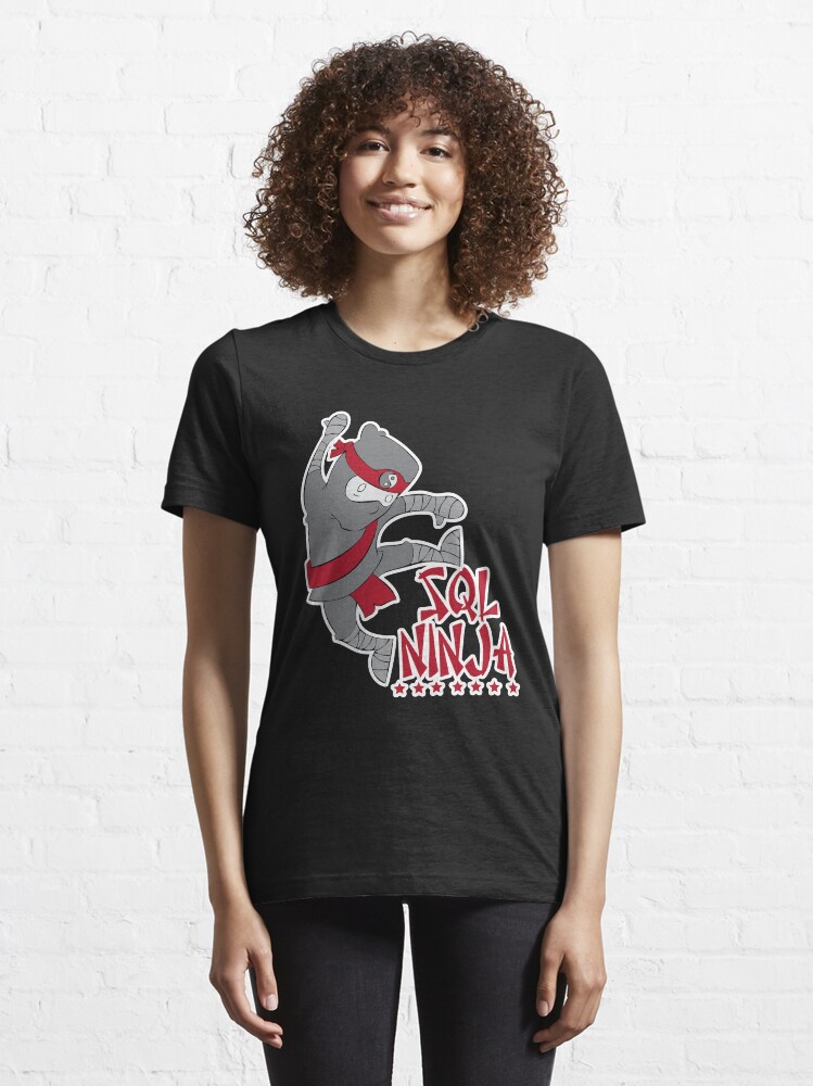 Alternate view of SQL Ninja Essential T-Shirt