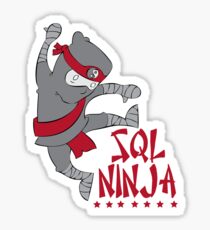 SQL Ninja Sticker