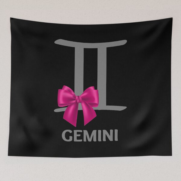 Item preview, Gemini Zodiac Symbol with Bow designed and sold by Hellofriendco.