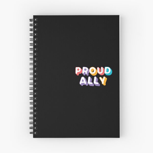 Item preview, Proud Ally | Colorful Statement Tee for Pride Month LGBTQ design designed and sold by Merchking1.