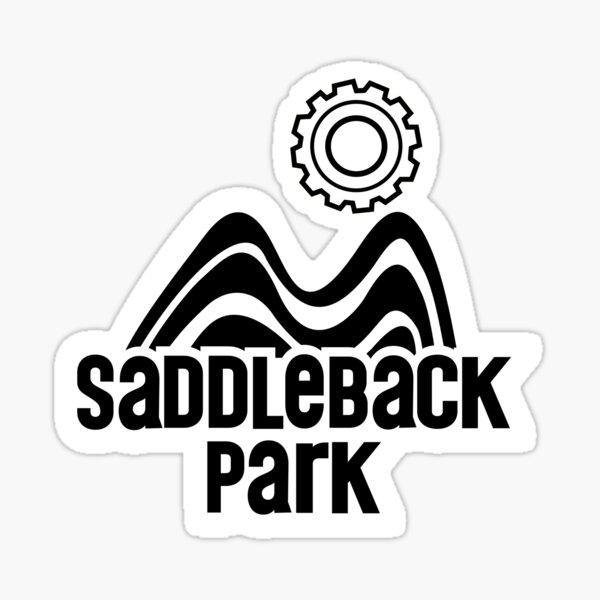 Saddleback Park Rolling Hills  Sticker