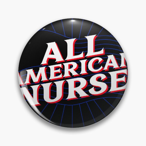 Item preview, all american nurse designed and sold by Verbiage24.