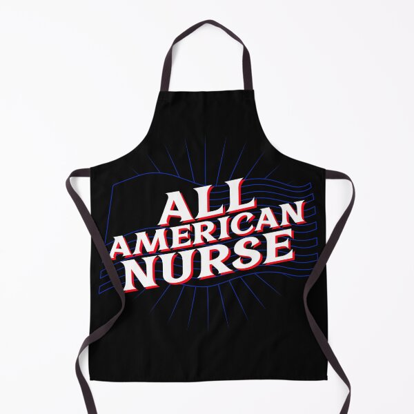 Item preview, all american nurse designed and sold by Verbiage24.