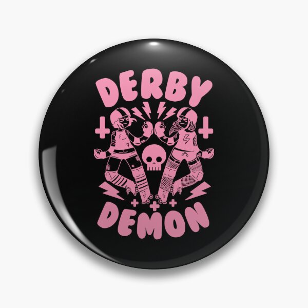 Item preview, Derby Demon Fitted T-Shirt designed and sold by dianesandraon.