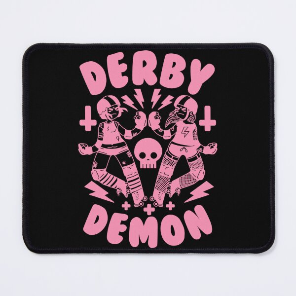 Item preview, Derby Demon Fitted T-Shirt designed and sold by dianesandraon.