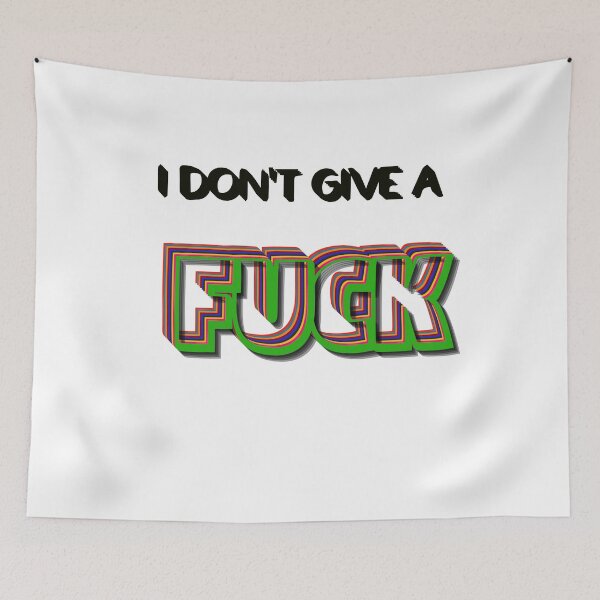 Item preview, I Dont Give A Fuck  designed and sold by annicreations.