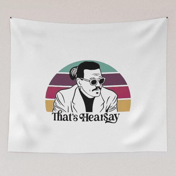 Item preview, That's Hearsay Retro Vintage Justice For Johnny designed and sold by MeyoshiGil99.