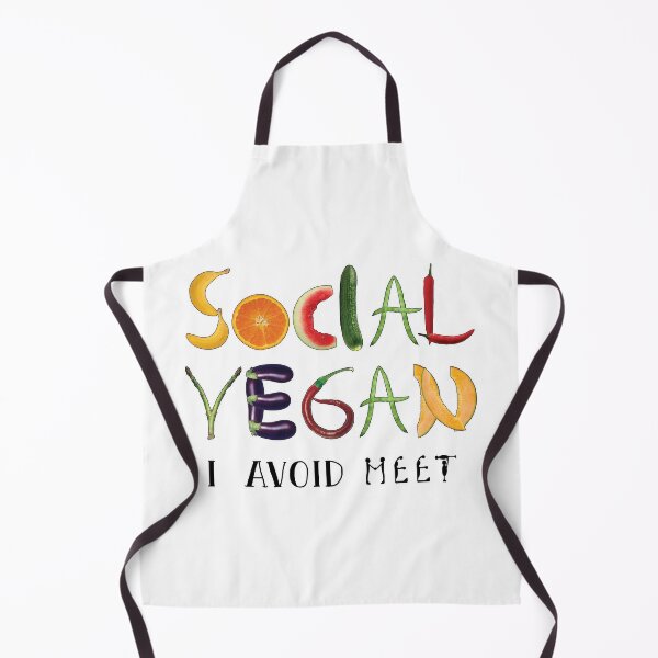 Item preview, Social Vegan: I Avoid Meet designed and sold by CarynKeller.