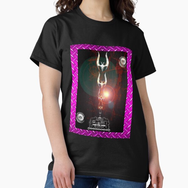 vintage)003_a1FUCSIA-art-eddyscap Camiseta clásica