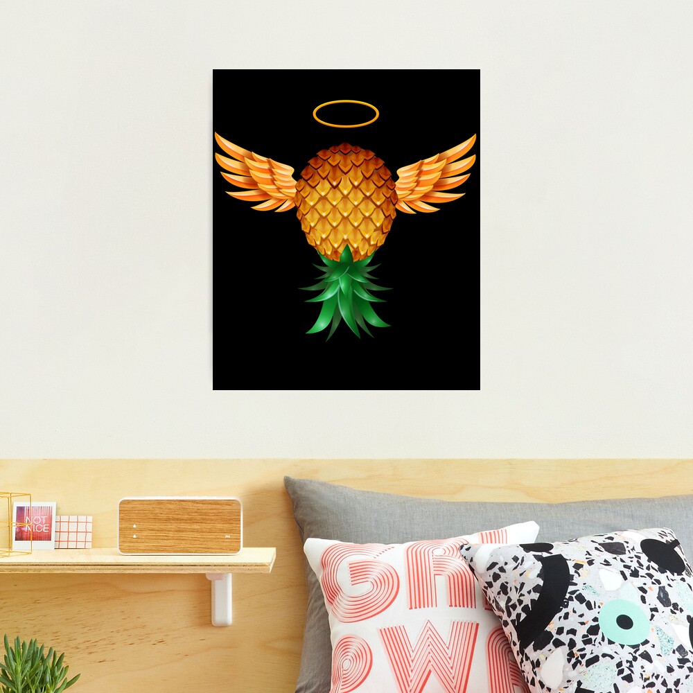 Glory Golden Angel Wings Swinger Upside Down Pineapple