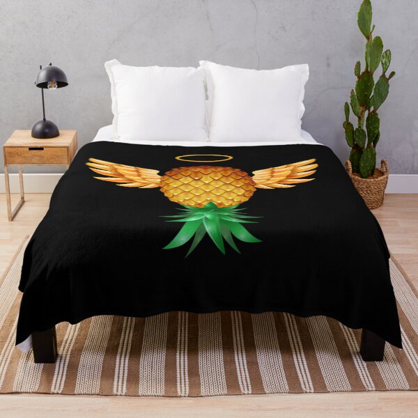 Item preview, Glory Golden Angel Wings Swinger Upside Down Pineapple designed and sold by LemoBoy.