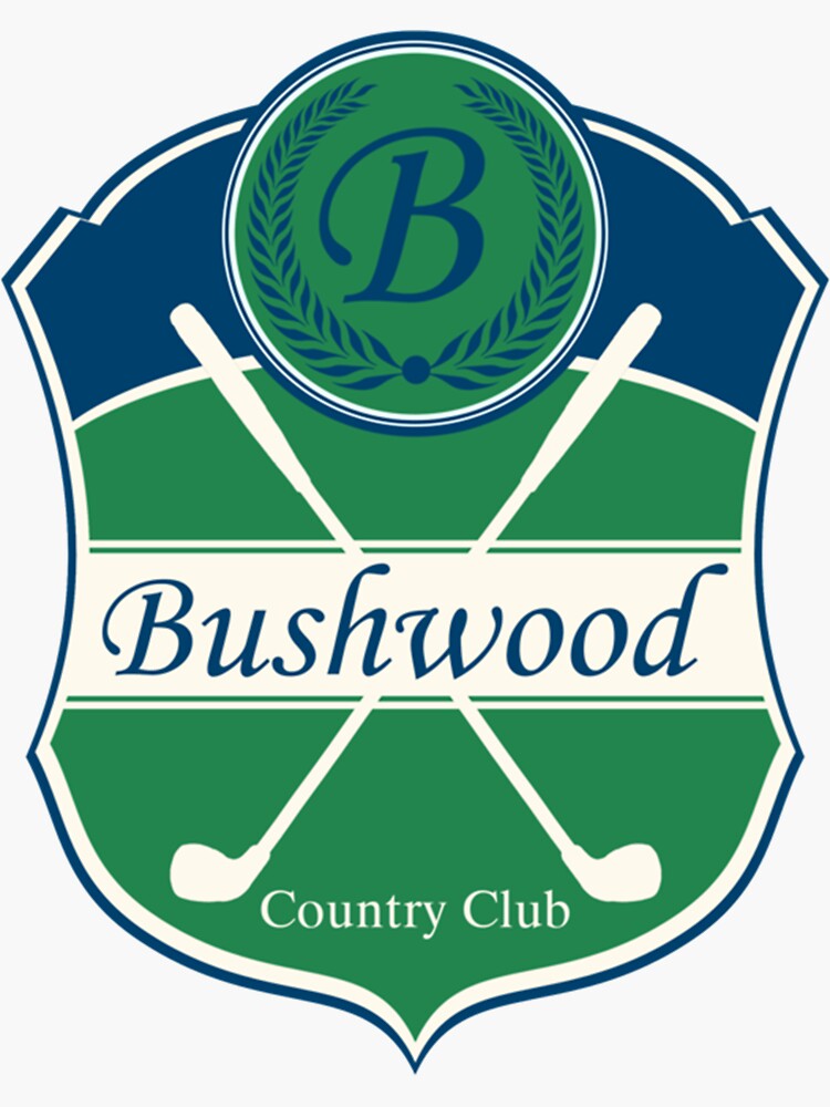 "Caddyshack Bushwood Country Club Funny Movie " Sticker for Sale by