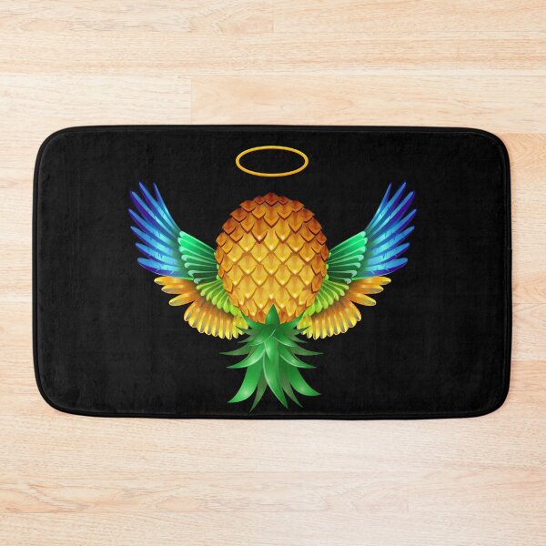 Item preview, Angelic Swinger Upside Down Pineapple Colorful Parrot Wings designed and sold by LemoBoy.