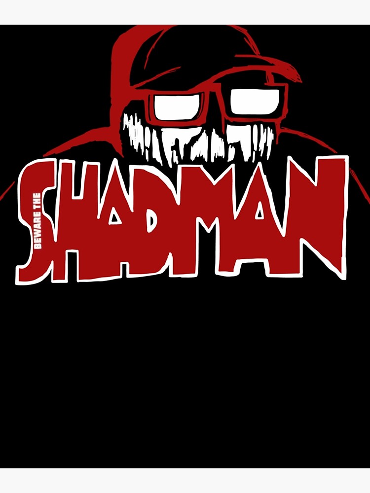 "Shadman Shadbase Classic " Art Print for Sale by caddykinterm Redbubble