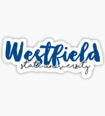 Westfield State University Sticker