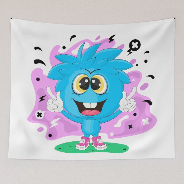 Item preview, Cheering Cartoon Boy designed and sold by AndreyKENO.
