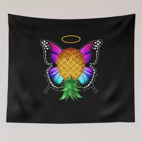 Item preview, Swinger Upside Down Pineapple Butterfly Angelic Wings designed and sold by LemoBoy.