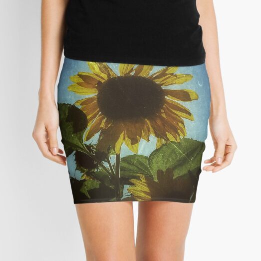 Pentiction Sunflower Mini Skirt