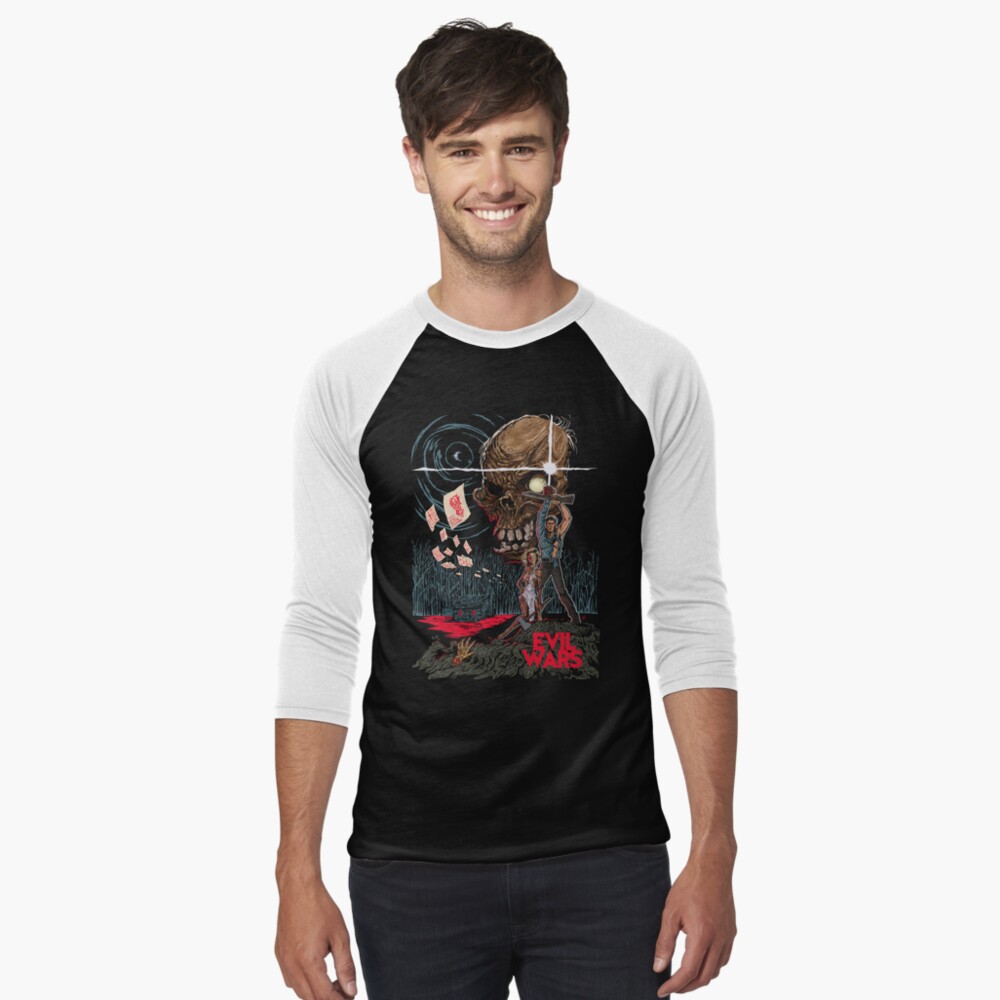 Item preview, Baseball ¾ Sleeve T-Shirt designed and sold by gengiskahn.