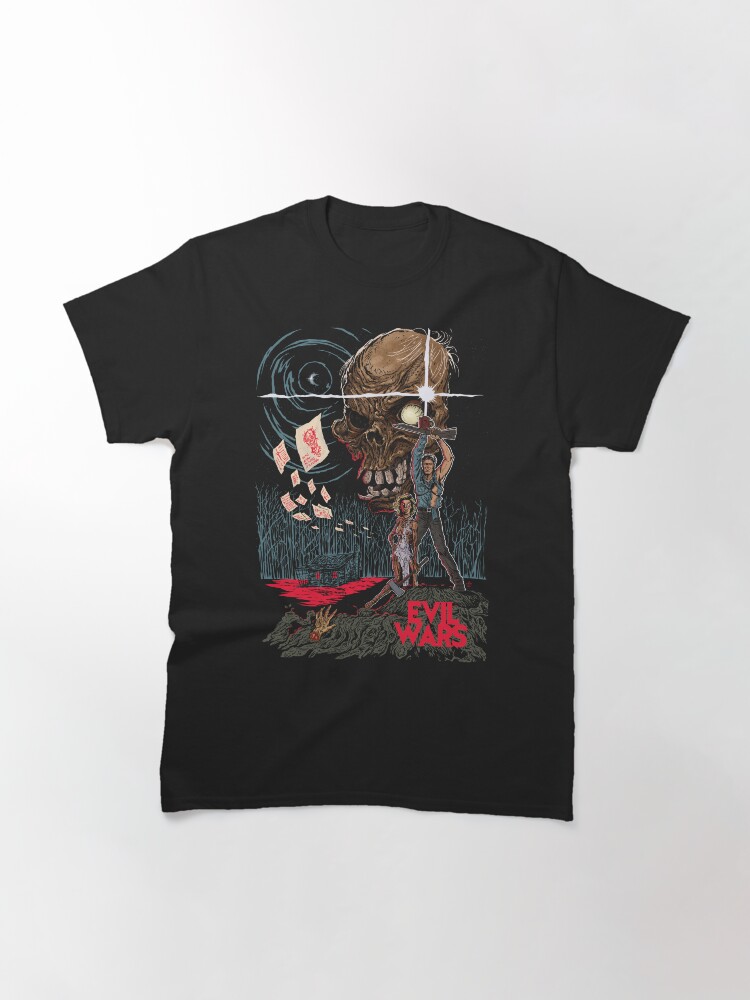 Thumbnail 2 of 7, Classic T-Shirt, Evil Wars designed and sold by Grégory Lê.