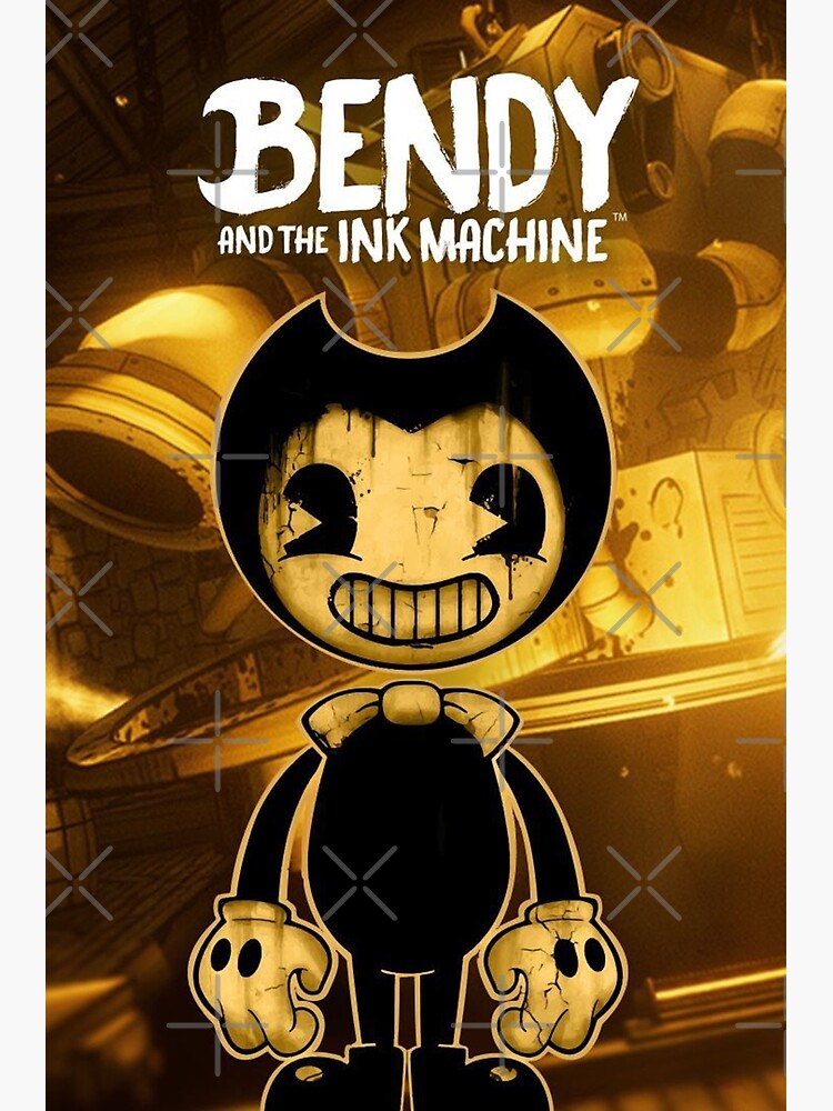 Bendy And The Ink Machine Chapter Greeting Card by Dede Dhea