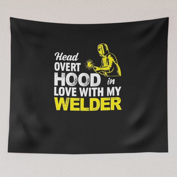 Item preview, Head Overt Hood In Love With My Welder designed and sold by Tee Hub.