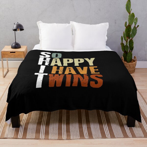 Item preview, FUNNY PARENT MOM DAD SAYING SO HAPPY I HAVE TWINS TWINS designed and sold by sobriowslen.