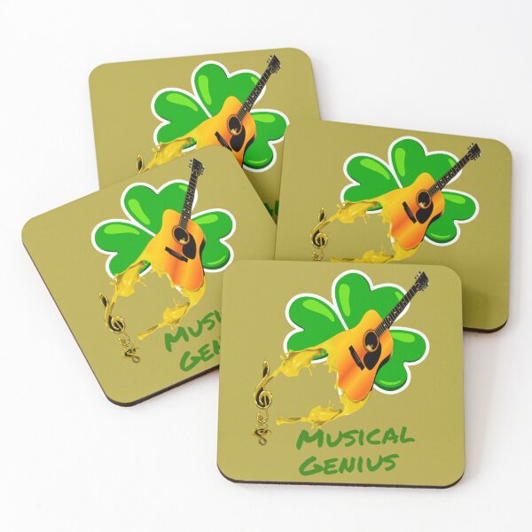 Item preview, Colorful al Guitar design Shamrock and Irish humor. Perfect for that music lover,inspiring mu designed and sold by FestivalMerchs.