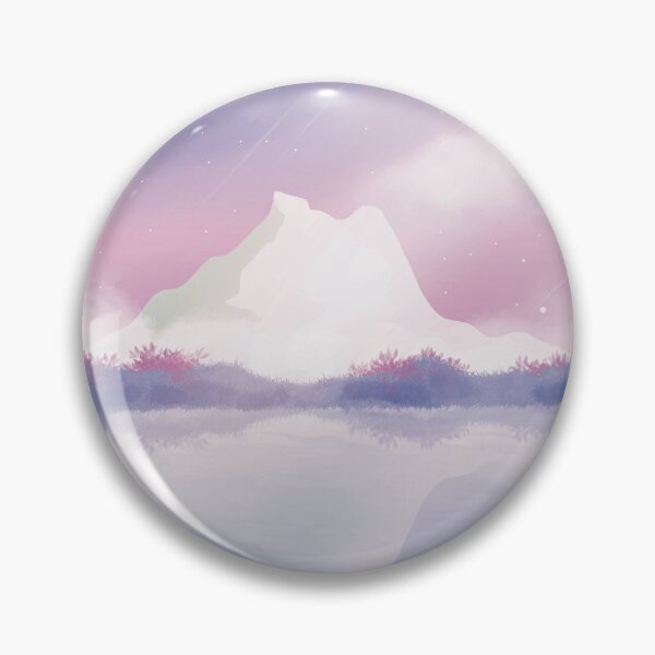 Item preview, Beautiful Purple Snow Mountain designed and sold by mil-creates.