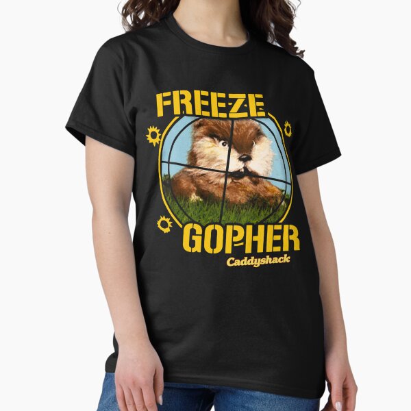 Item preview, Caddyshack Film Freeze Gopher Tri-blend  designed and sold by RosieTees.