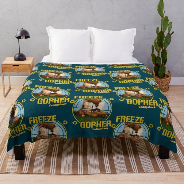 Artikelvorschau, Caddyshack Film Freeze Gopher Tri-Blend entworfen und verkauft von RosieTees.