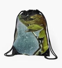 Penticton Sunflowers Drawstring Bag