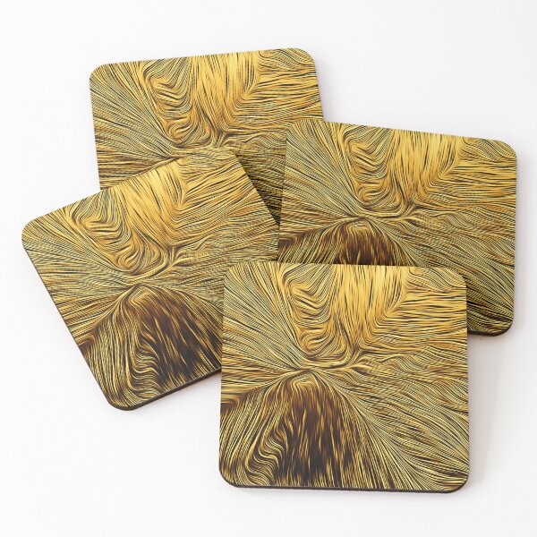 Item preview, Gold Botanical Fibers designed and sold by fatenanwar.