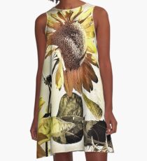 Penticton Sunflower A-Line Dress
