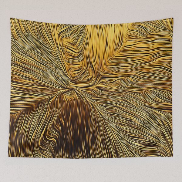 Item preview, Gold Botanical Fibers designed and sold by fatenanwar.