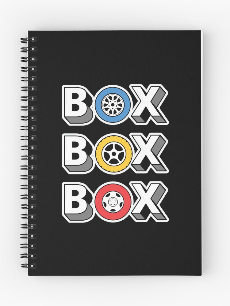 Thumbnail 1 of 3, Journal, Box Box Box designed and sold by Mirakipulart.