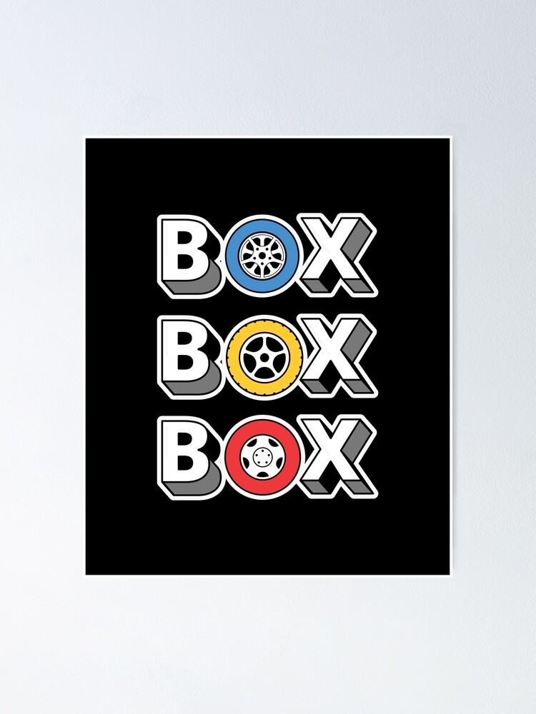 Thumbnail 1 of 3, Poster, Box Box Box designed and sold by Mirakipulart.