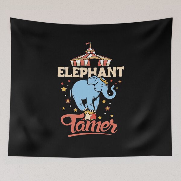 Item preview, Funny Elephant Tamer Circus Lover designed and sold by Betsytiptoe.