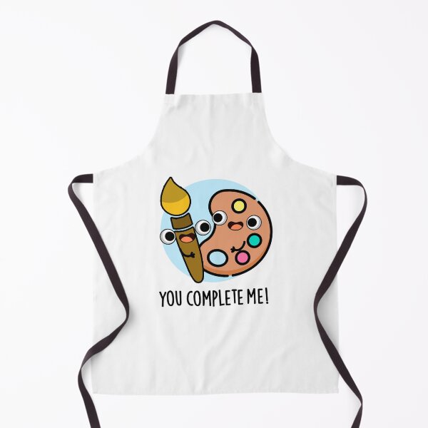 Item preview, You Complete Me Funny Artist Puns designed and sold by punnybone.