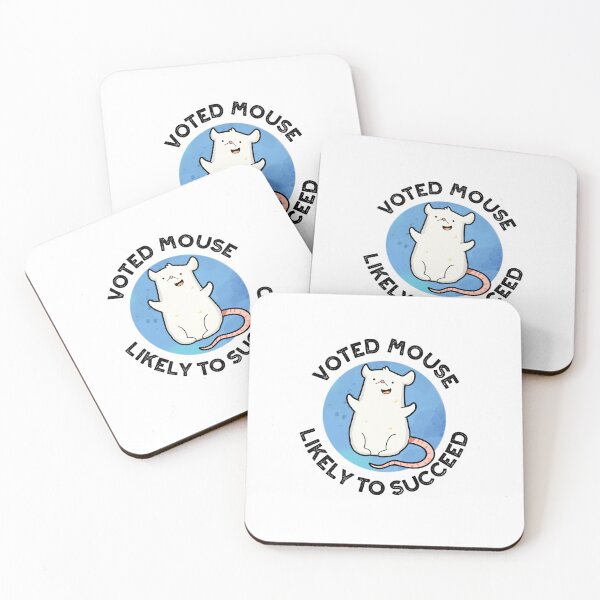 Item preview, Voted Mouse Likely To Succeed Funny Animal Puns  designed and sold by punnybone.