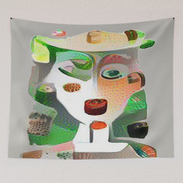 Item preview, Sushi Girl in Abstract designed and sold by Jane Holloway.