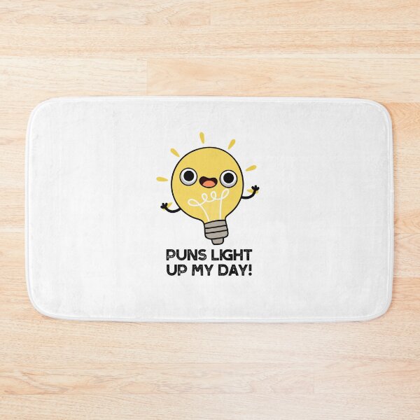 Item preview, Puns Light Up My Day Funny Bulb Puns  designed and sold by punnybone.