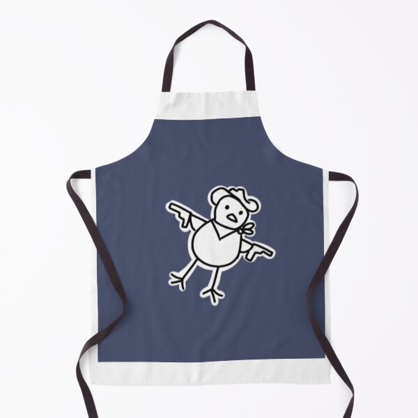 Item preview, Funny doodle cowboy duck with gun designed and sold by Puchi Evans.