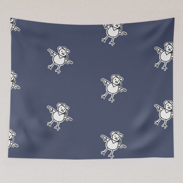 Item preview,  Funny doodle cowboy duck with gun  designed and sold by Puchi Evans.
