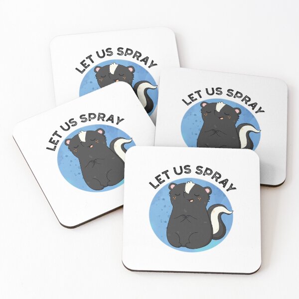 Item preview, Let Us Spray Funny Skunk Puns  designed and sold by punnybone.