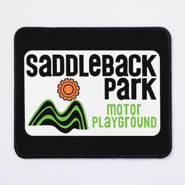 Item preview, Saddleback Park Motor Playground Logo (Color) designed and sold by racerspitstop.