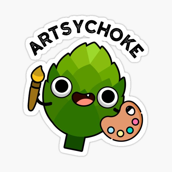 Artikel-Vorschau von Artsychoke Lustige Artischocken-Wortspiele, designt und verkauft von punnybone.