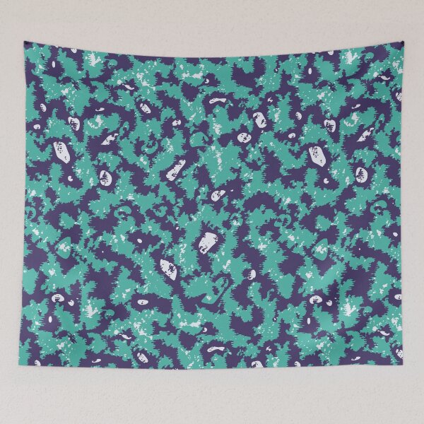 Item preview, Mint Green Camouflage Rough Pastels Seamless Digital Patterns designed and sold by ShopieHome.