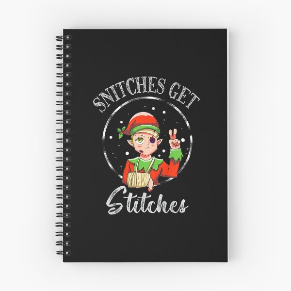 Item preview, Snitches Get Stitches Funny Elf St Patricks Day   designed and sold by AdonisShop.